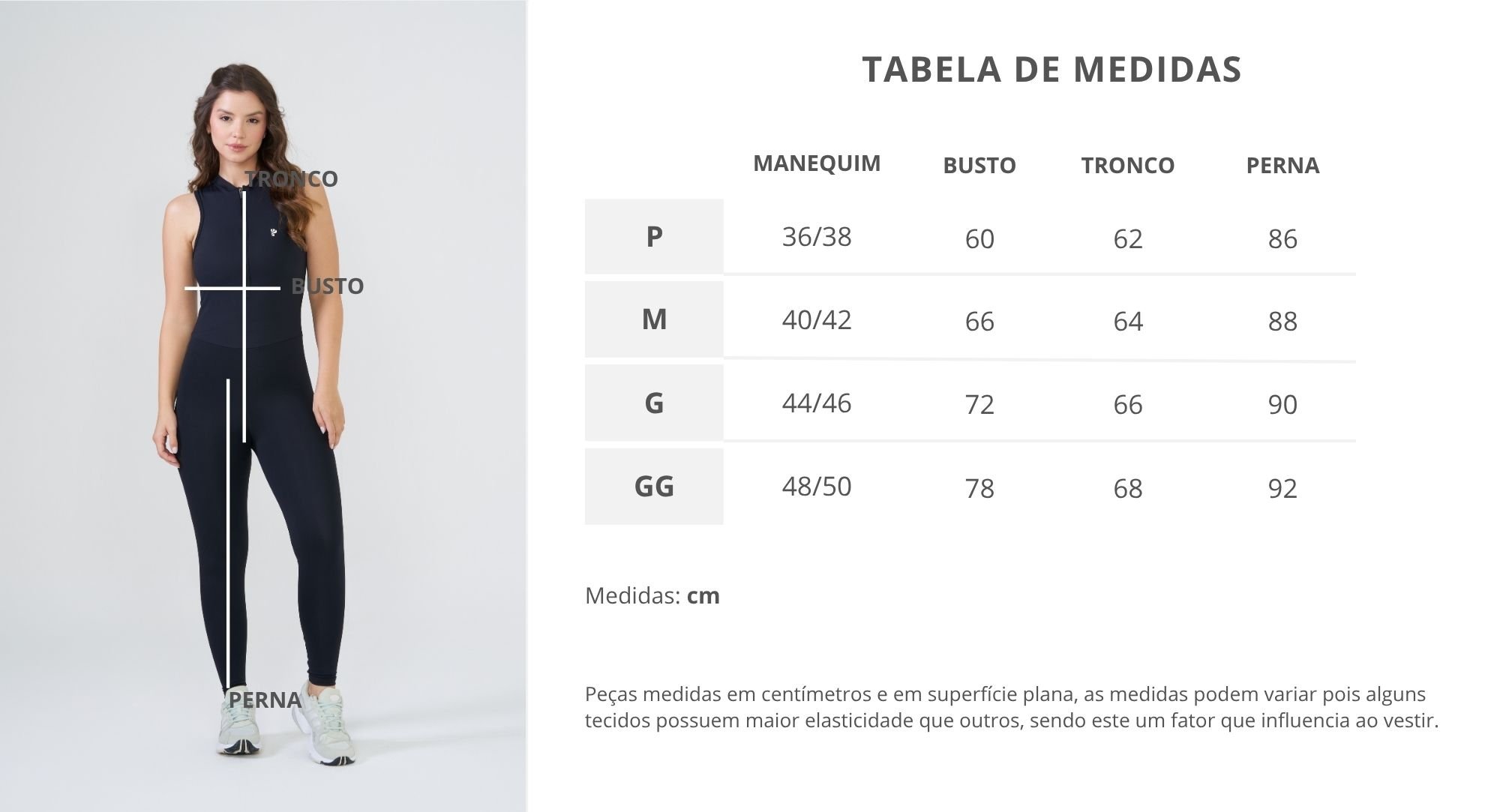Macacão de Pilates com Zíper Frontal | Alta Compressão